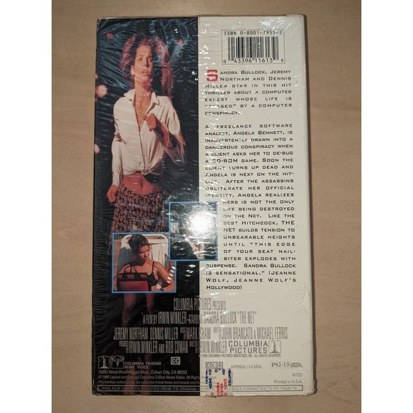 The Net VHS - Picture 2 of 2